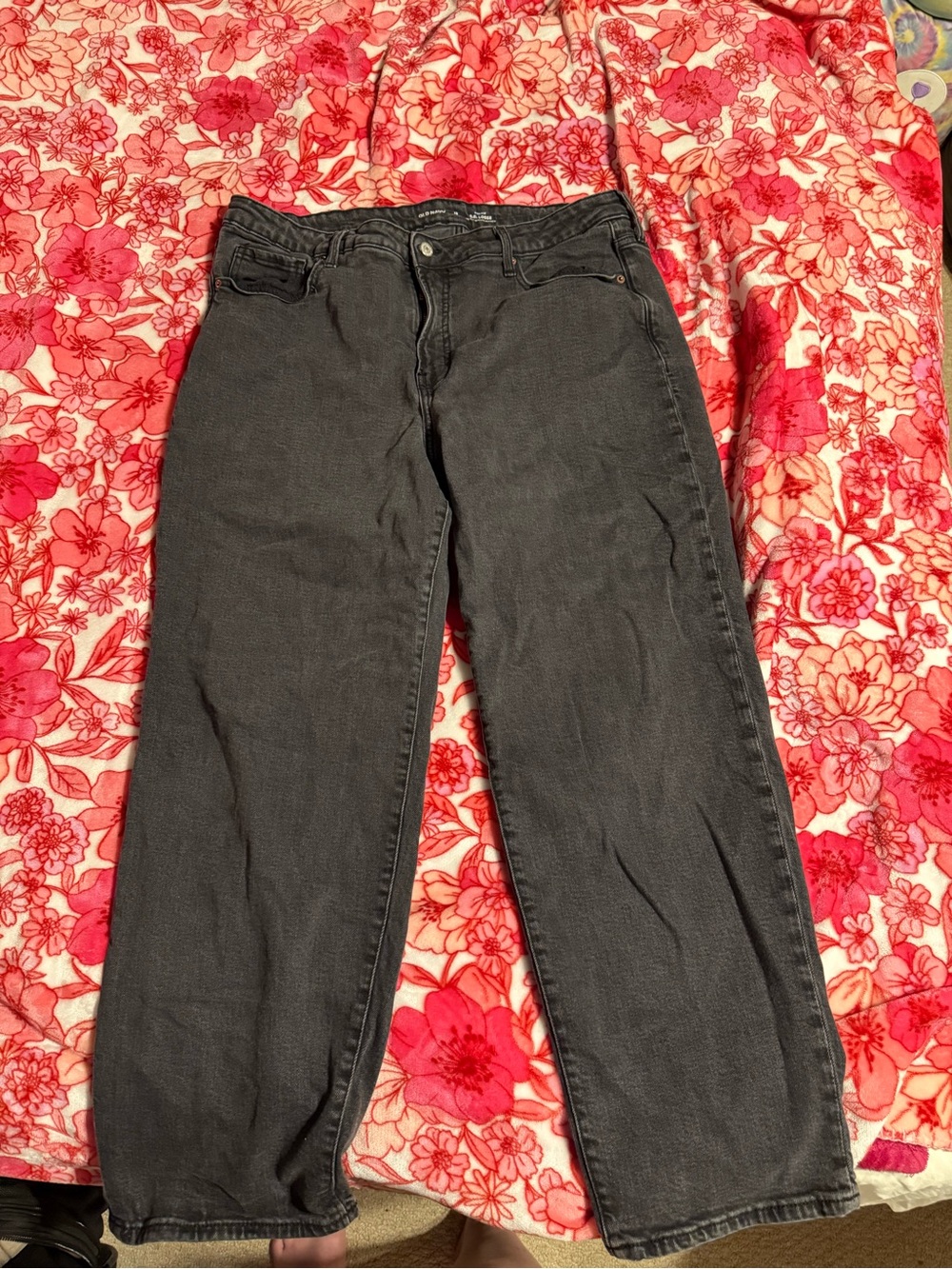 Old Navy Women’s Size 18 Black O.G Loose Jeans